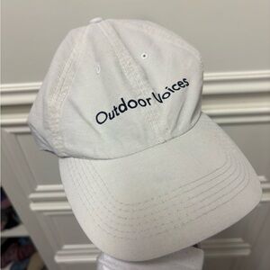 Outdoor Voices White hat Cap